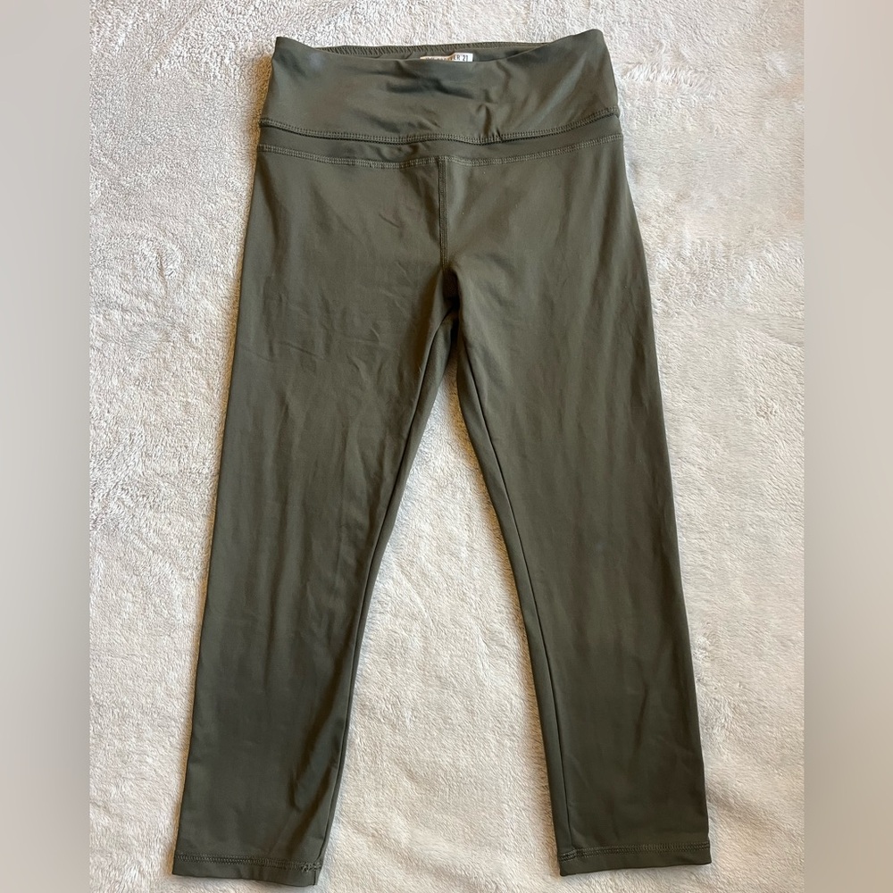 Small - Forever 21 Green Leggings